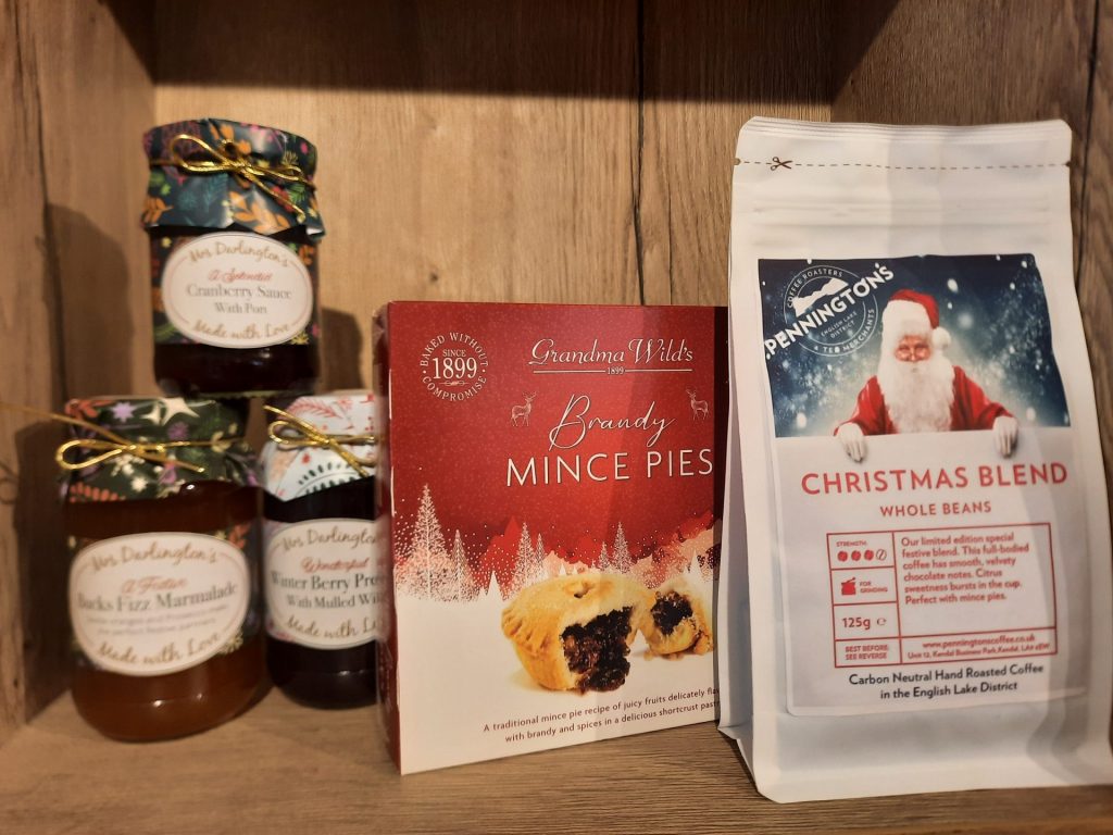 As the festive season approaches, our village shop is once again here to make your Christmas preparations a little easier. Don't forget to browse our lovely range of Christmas cards and wrap.